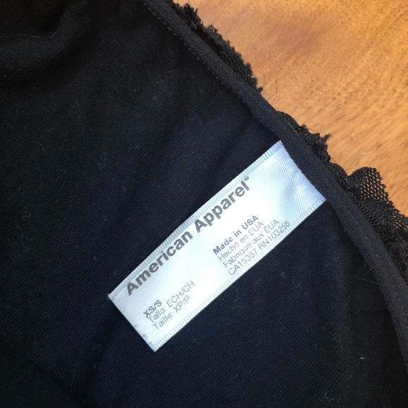 American Apparel Intimates & Sleepwear American Apparel Underwear Poshmark